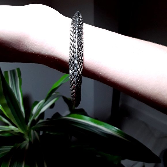 The Sophia Serpent Bangle by Alchemy of England - Picture 7 of 9